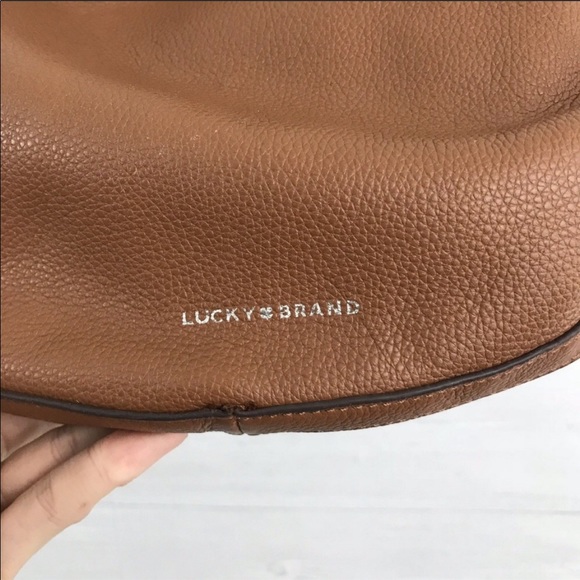 Lucky brand cognac shoulder bag - Picture 5 of 8